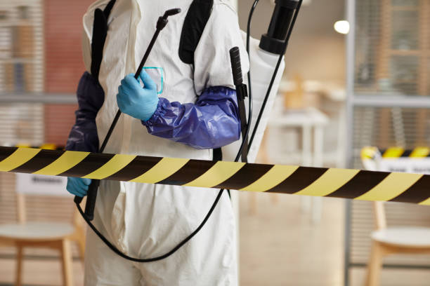Professional Crime Scene Cleanup technician working in Embarrass, WI